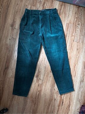 Chaps Pine Emerald Green Corduroy Men’s Pants